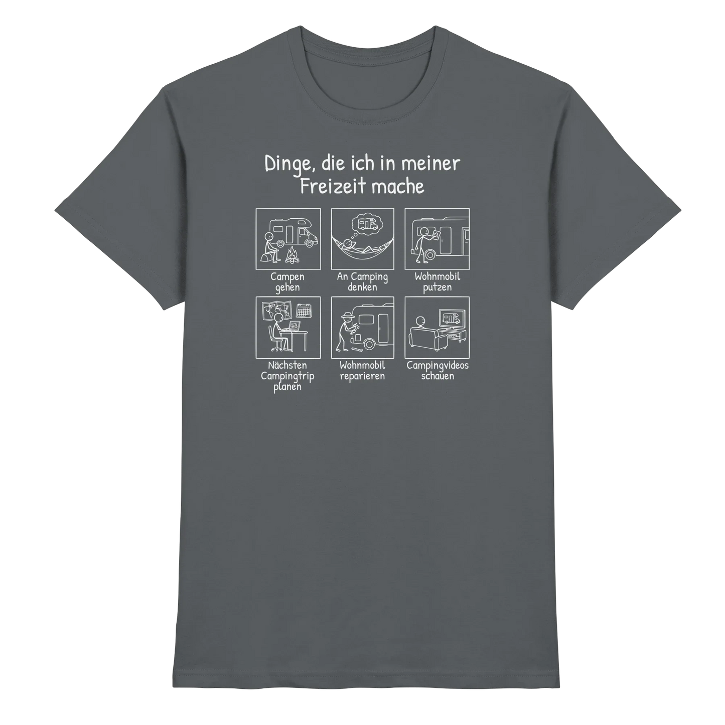 Dinge, die ich in meiner Freizeit mache (Wohnmobil) - Männer Shirt