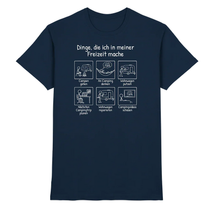 Dinge, die ich in meiner Freizeit mache (Wohnwagen) | Shirt für Camper