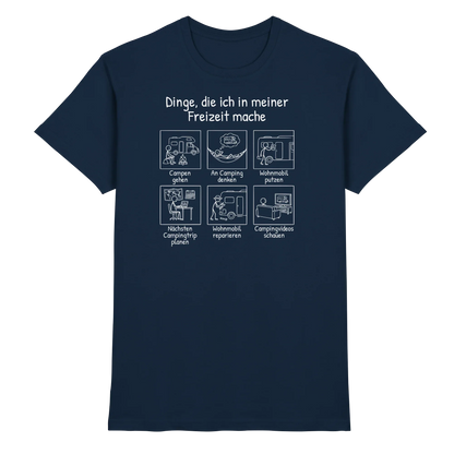 Dinge, die ich in meiner Freizeit mache (Wohnmobil) - Männer Shirt