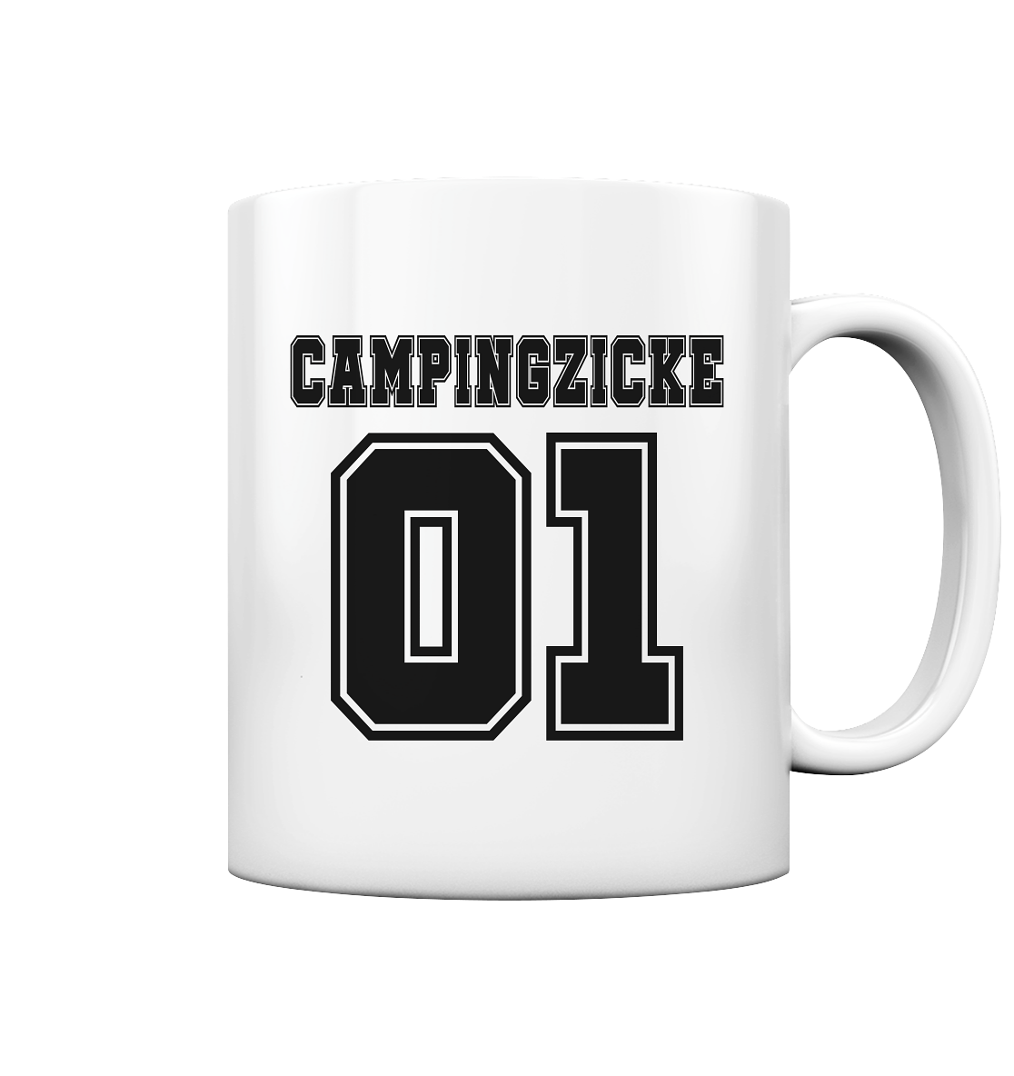 Campingzicke - Tasse glossy