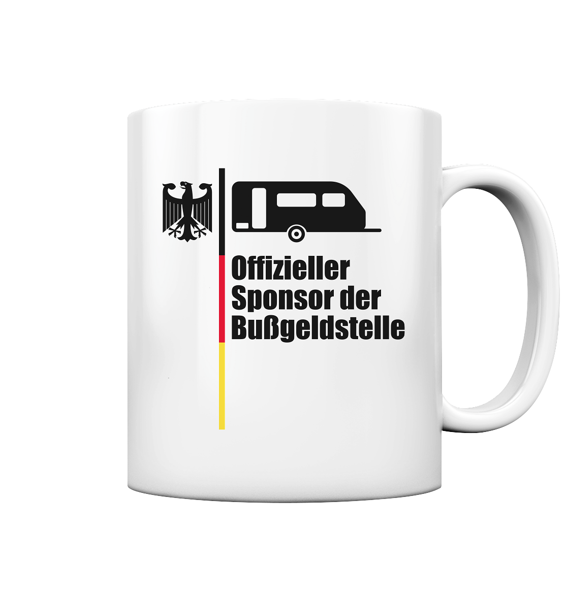 Offizieller Sponsor der Bußgeldstelle - Tasse glossy