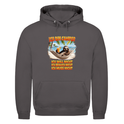 Ich will nicht, ich brauch nicht, ich muss nicht - Herren Shirt - Campingfamilie.de
