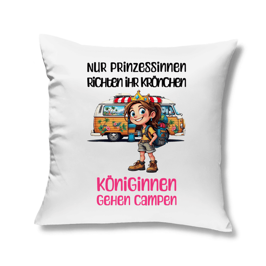 Königinnen gehen Campen - Kopfkissen - Campingfamilie.de