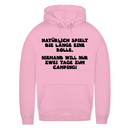 Länge spielt doch eine Rolle - Frauen Hoodie - Campingfamilie.de