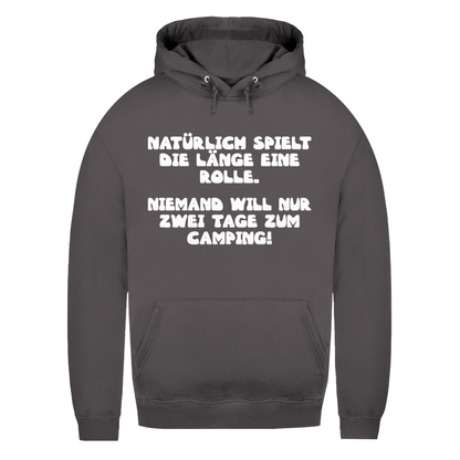 Länge spielt doch eine Rolle - Frauen Hoodie - Campingfamilie.de