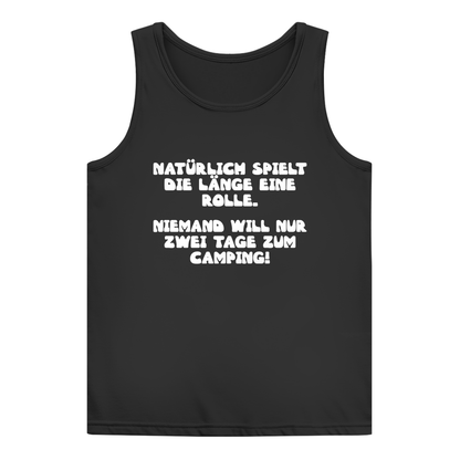 Länge spielt doch eine Rolle - Frauen Tank Top - Campingfamilie.de