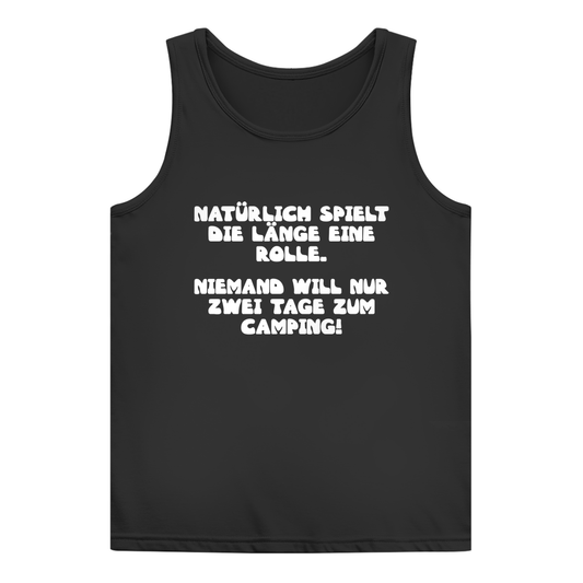 Länge spielt doch eine Rolle - Frauen Tank Top - Campingfamilie.de