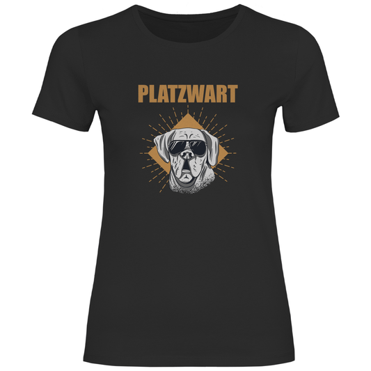 Platzwart - Frauen Shirt - Campingfamilie.de