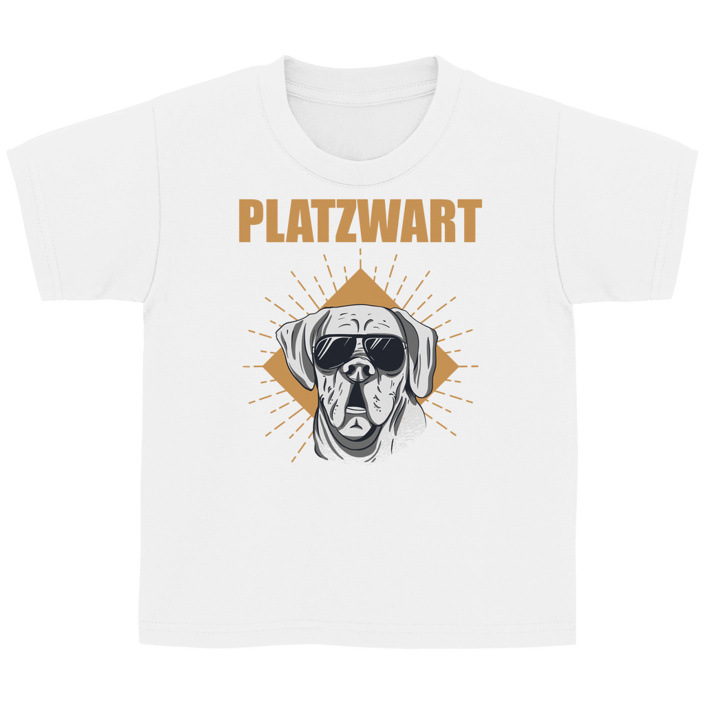 Platzwart - Kinder Shirt - Campingfamilie.de