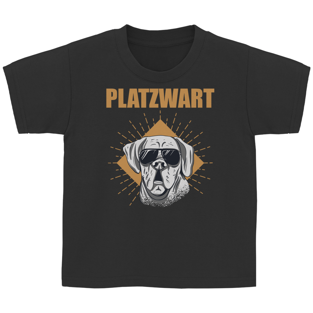 Platzwart - Kinder Shirt - Campingfamilie.de