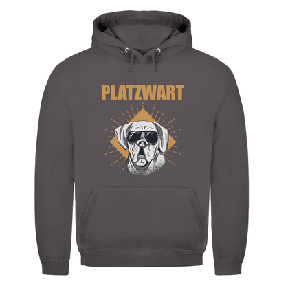 Platzwart - Männer Hoodie - Campingfamilie.de