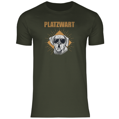 Platzwart - Männer Shirt - Campingfamilie.de