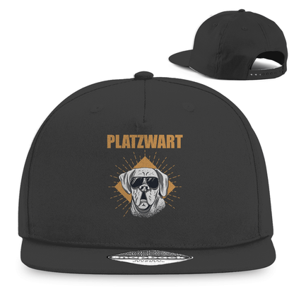 Platzwart - Snapback Rapper Cap - Campingfamilie.de