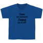 Sonne im Herzen Camping im Kopf - Kinder Shirt - Campingfamilie.de