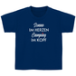 Sonne im Herzen Camping im Kopf - Kinder Shirt - Campingfamilie.de