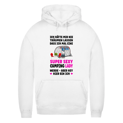 Super Sexy Camping Lady - Frauen Hoodie - Campingfamilie.de