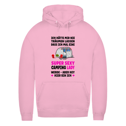 Super Sexy Camping Lady - Frauen Hoodie - Campingfamilie.de