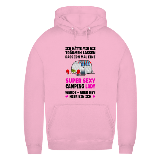 Super Sexy Camping Lady - Frauen Hoodie - Campingfamilie.de