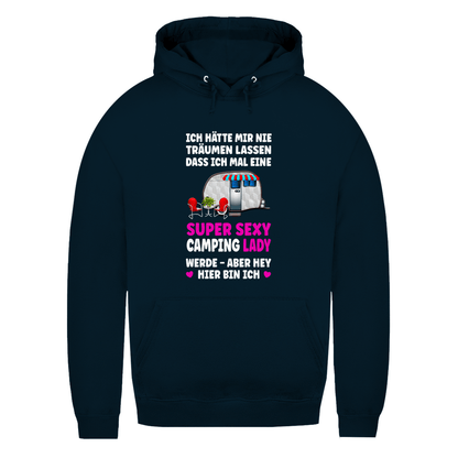 Super Sexy Camping Lady - Frauen Hoodie - Campingfamilie.de