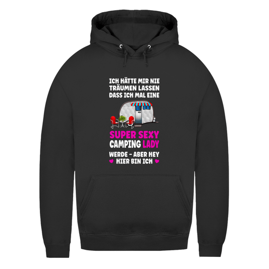 Super Sexy Camping Lady - Frauen Hoodie - Campingfamilie.de