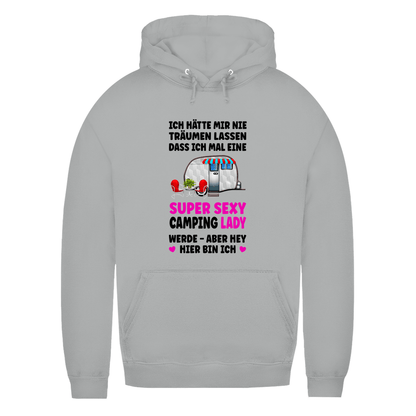 Super Sexy Camping Lady - Frauen Hoodie - Campingfamilie.de