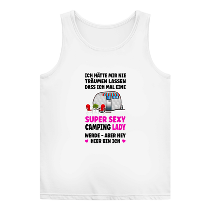 Super Sexy Camping Lady - Frauen Tank Top - Campingfamilie.de