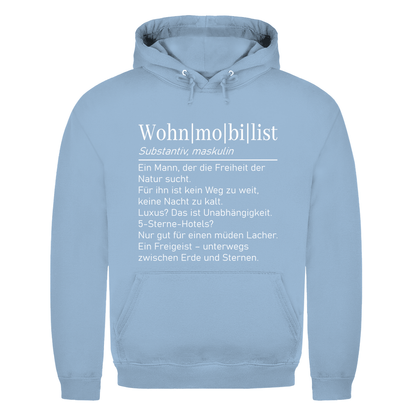 Wohnmobilist - Männer Hoodie - Campingfamilie.de