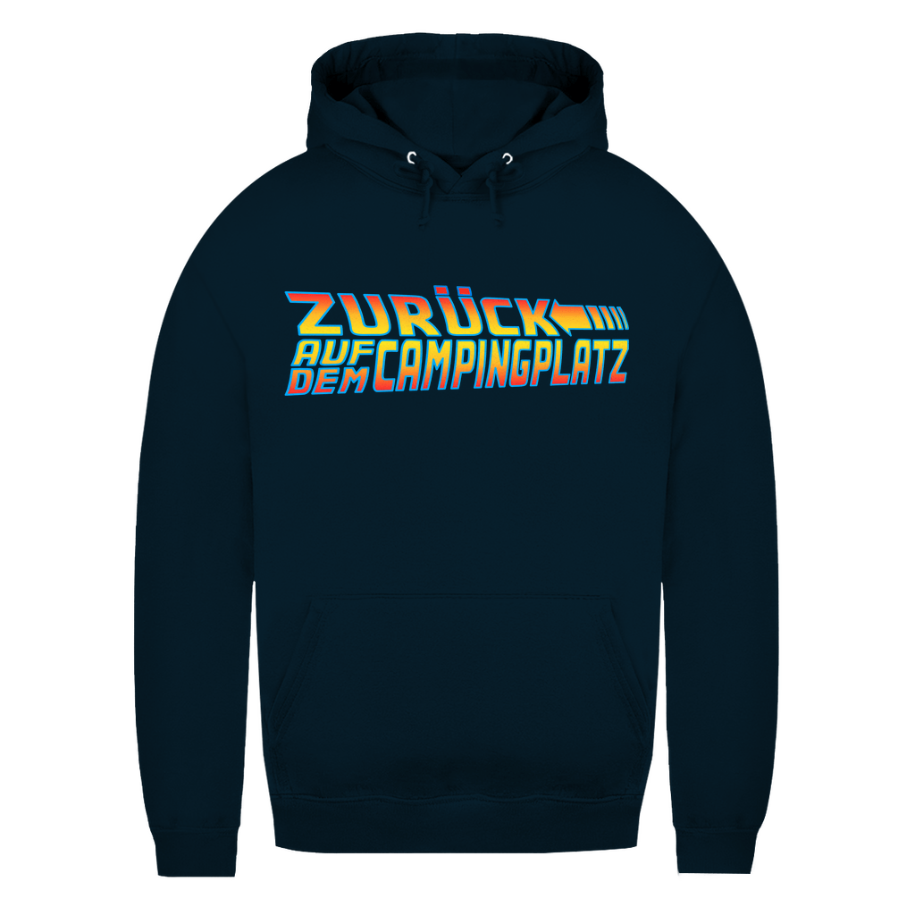 Zurück auf dem Campingplatz - Frauen Hoodie - Campingfamilie.de