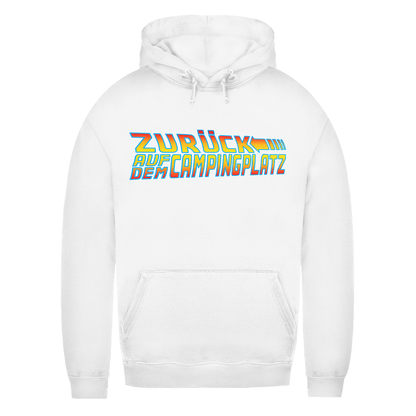 Zurück auf dem Campingplatz - Frauen Hoodie - Campingfamilie.de