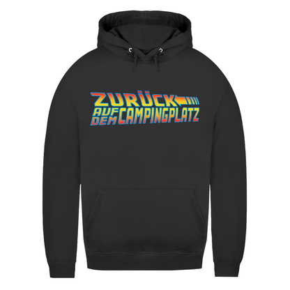 Zurück auf dem Campingplatz - Frauen Hoodie - Campingfamilie.de
