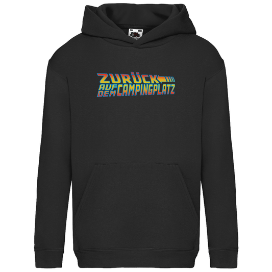 Zurück auf dem Campingplatz - Kinder Hoodie - Campingfamilie.de