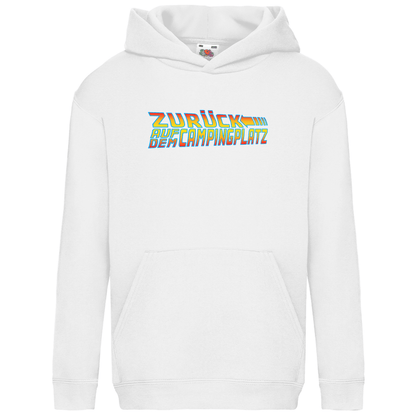 Zurück auf dem Campingplatz - Kinder Hoodie - Campingfamilie.de