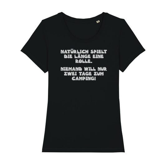 Länge ist wichtig - Frauen Shirt - Campingfamilie.de