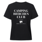 Camping Bierchen Club | Shirt mit Backprint für Camperinnen | Premium Organic Shirt Women