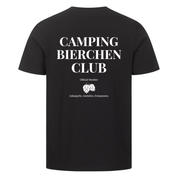 Camping Bierchen Club | Shirt mit Backprint für Camper | HigherBlanks Premium T-Shirt