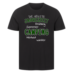 Geilste Jahreszeit Camping | Shirt für Camper