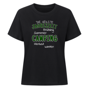 Geilste Jahreszeit Camping | Shirt für Camperinnen