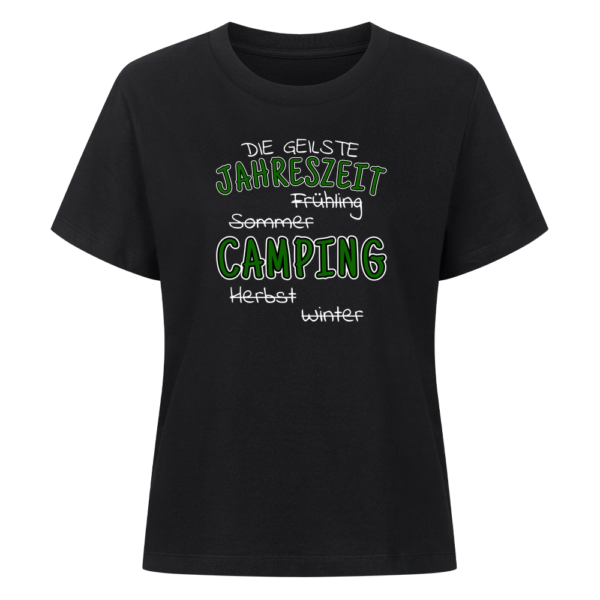 Geilste Jahreszeit Camping | Shirt für Camperinnen