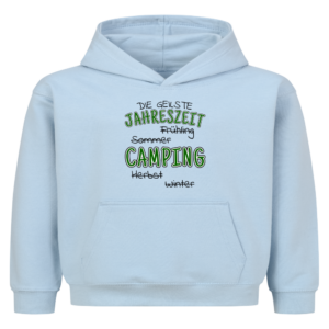 Geilste Jahreszeit Camping | Hoodie für kleine Entdecker