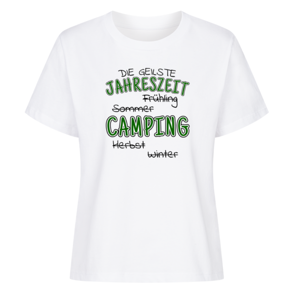 Geilste Jahreszeit Camping | Shirt für Camperinnen