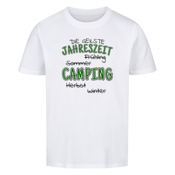 Geilste Jahreszeit Camping | Shirt für kleine Entdecker