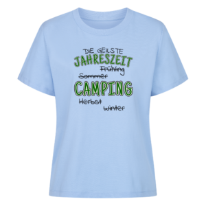 Geilste Jahreszeit Camping | Shirt für Camperinnen