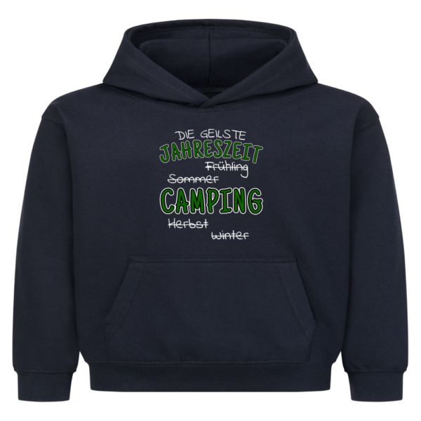 Geilste Jahreszeit Camping | Hoodie für kleine Entdecker