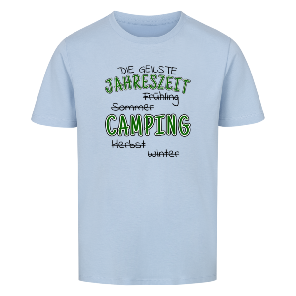 Geilste Jahreszeit Camping | Shirt für kleine Entdecker