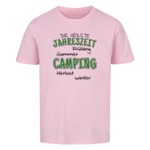 Geilste Jahreszeit Camping | Shirt für kleine Entdecker