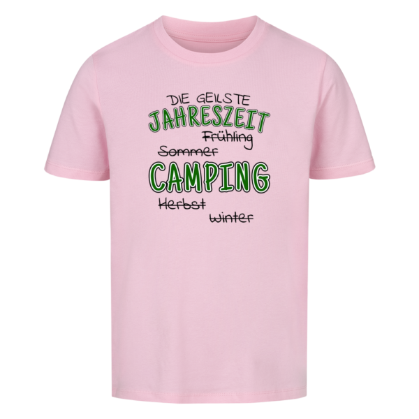 Geilste Jahreszeit Camping | Shirt für kleine Entdecker