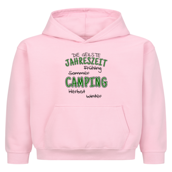 Geilste Jahreszeit Camping | Hoodie für kleine Entdecker