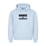 Diagnose Campingsüchtig mit Wohnwagen | Hoodie für Camper