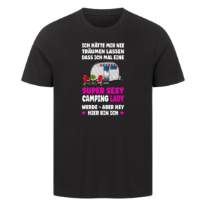 Super Sexy Campinglady | Shirt für Camperinnen