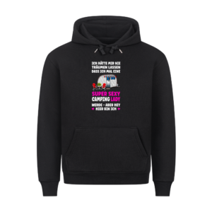 Super Sexy Campinglady | Hoodie für Camperinnen
